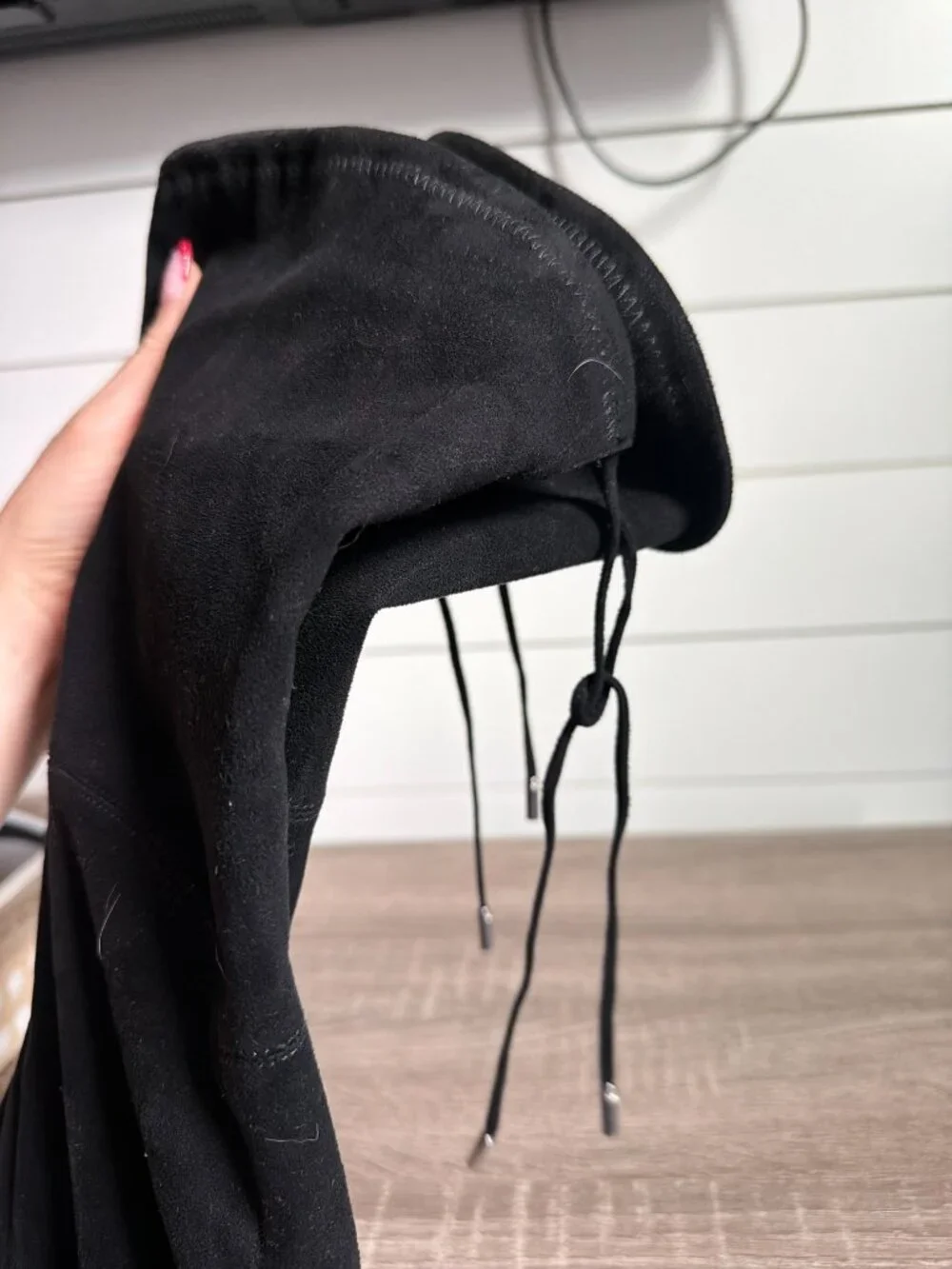 8.5 Marc Fisher Over the Knee Black Suede Boots
